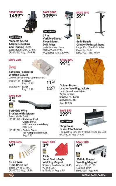 Princess Auto Canada Offers from 31 December to 12 January 2025 Price Wrecker - Page 54