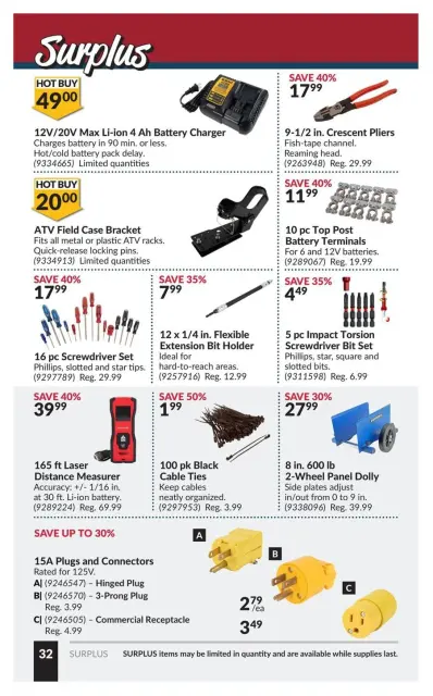 Princess Auto Canada Offers from 31 December to 12 January 2025 Price Wrecker - Page 36