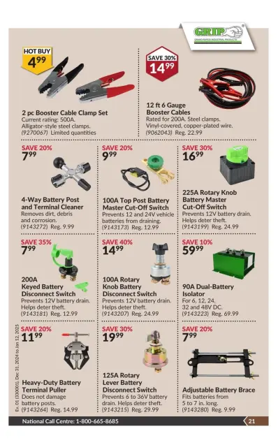 Princess Auto Canada Offers from 31 December to 12 January 2025 Price Wrecker - Page 25