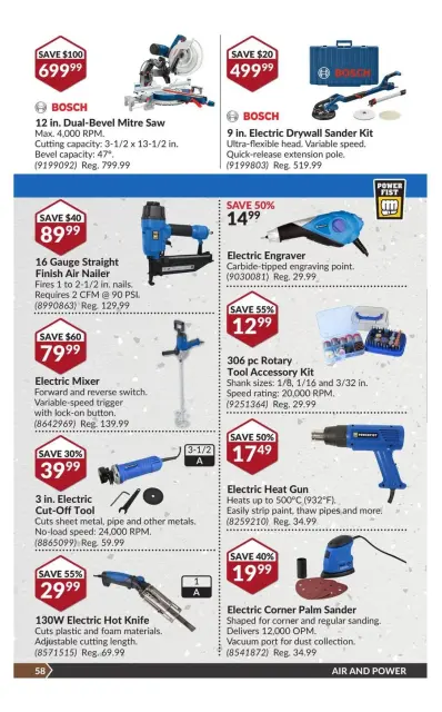 Princess Auto Canada Offers from 31 December to 12 January 2025 Price Wrecker - Page 62