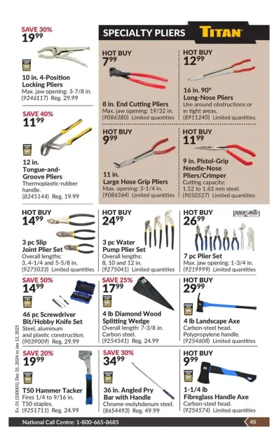 Princess Auto Canada Offers from 31 December to 12 January 2025 Price Wrecker - Page 49