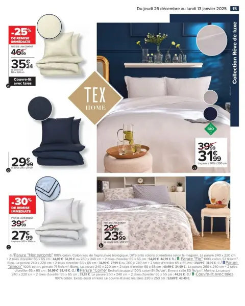 Carrefour France Offers from 26 December to 13 January 2025 WHITE Offers - Page 17
