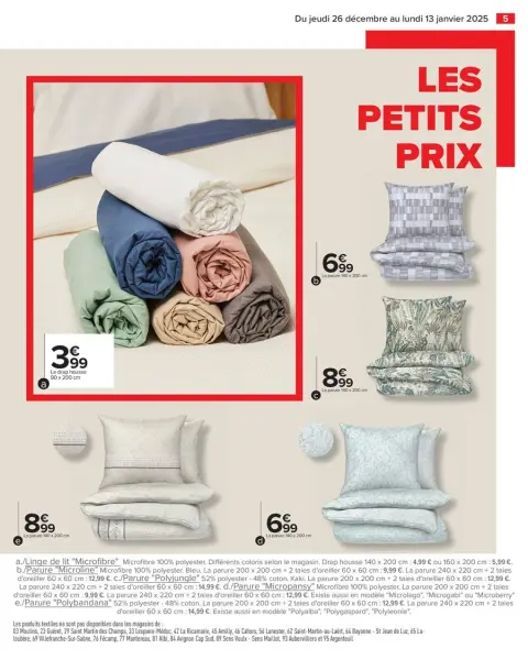 Carrefour France Offers from 26 December to 13 January 2025 WHITE Offers - Page 7