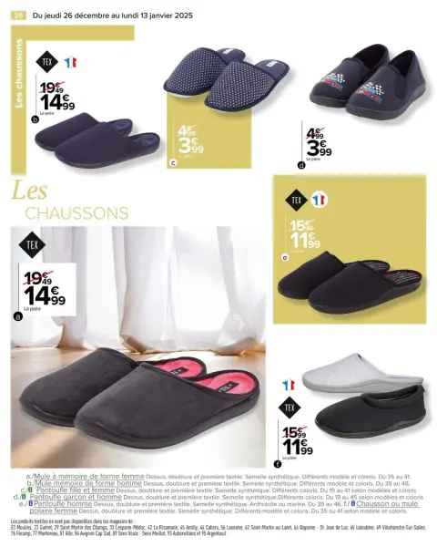 Carrefour France Offers from 26 December to 13 January 2025 WHITE Offers - Page 28