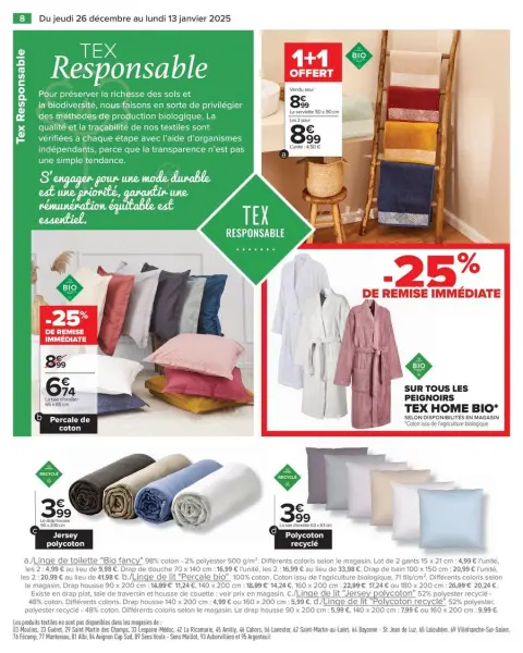 Carrefour France Offers from 26 December to 13 January 2025 WHITE Offers - Page 10