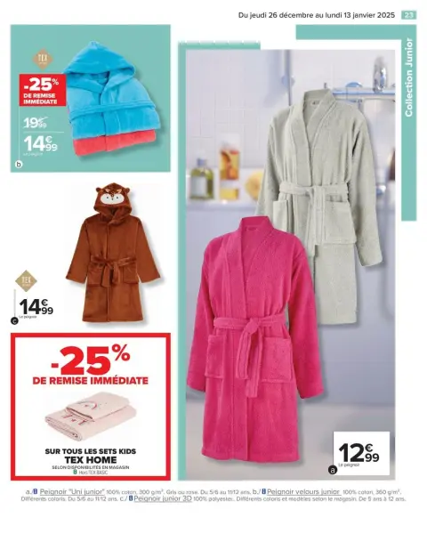 Carrefour France Offers from 26 December to 13 January 2025 WHITE Offers - Page 25
