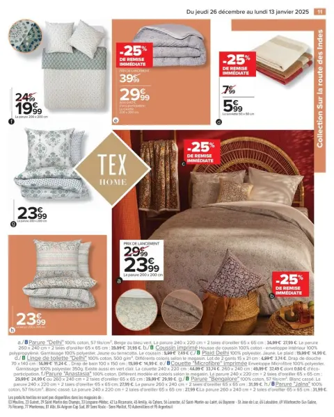 Carrefour France Offers from 26 December to 13 January 2025 WHITE Offers - Page 13