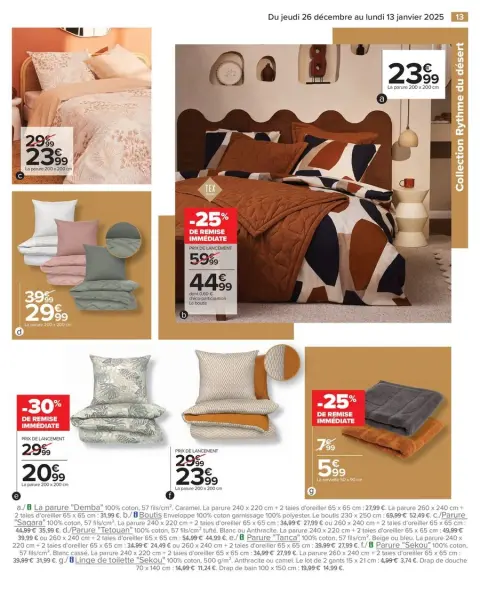 Carrefour France Offers from 26 December to 13 January 2025 WHITE Offers - Page 15