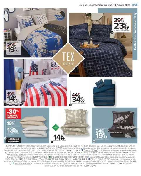 Carrefour France Offers from 26 December to 13 January 2025 WHITE Offers - Page 23