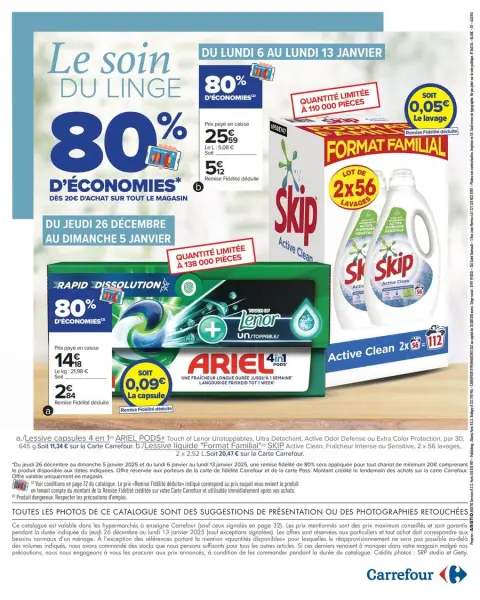 Carrefour France Offers from 26 December to 13 January 2025 WHITE Offers - Page 2