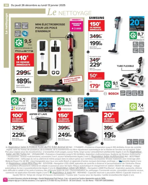 Carrefour France Offers from 26 December to 13 January 2025 WHITE Offers - Page 40
