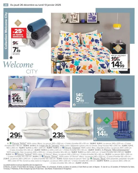 Carrefour France Offers from 26 December to 13 January 2025 WHITE Offers - Page 22
