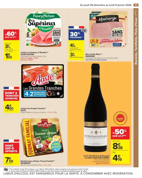 Carrefour France Offers from 26 December to 6 January 2025 - 50% ON THE 2ND PRODUCT - Page 23