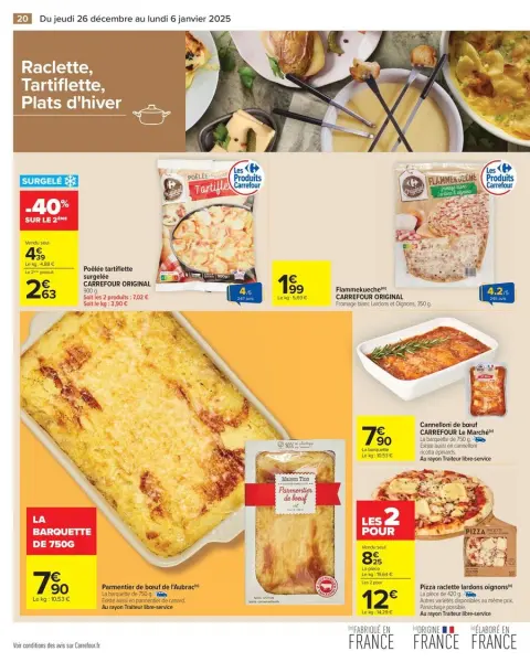 Carrefour France Offers from 26 December to 6 January 2025 - 50% ON THE 2ND PRODUCT - Page 26