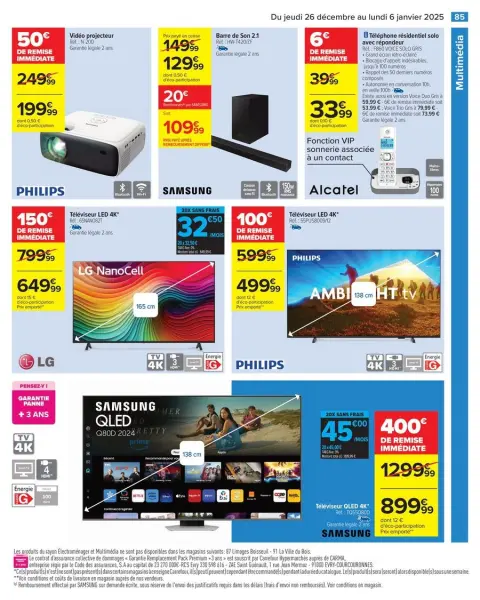 Carrefour France Offers from 26 December to 6 January 2025 - 50% ON THE 2ND PRODUCT - Page 91