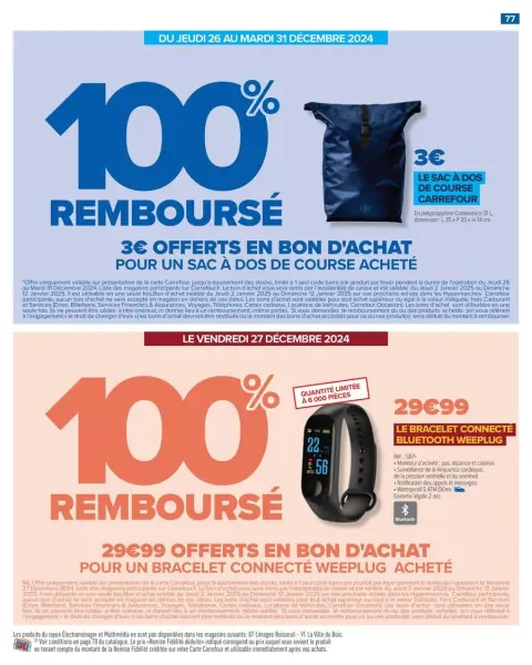 Carrefour France Offers from 26 December to 6 January 2025 - 50% ON THE 2ND PRODUCT - Page 83