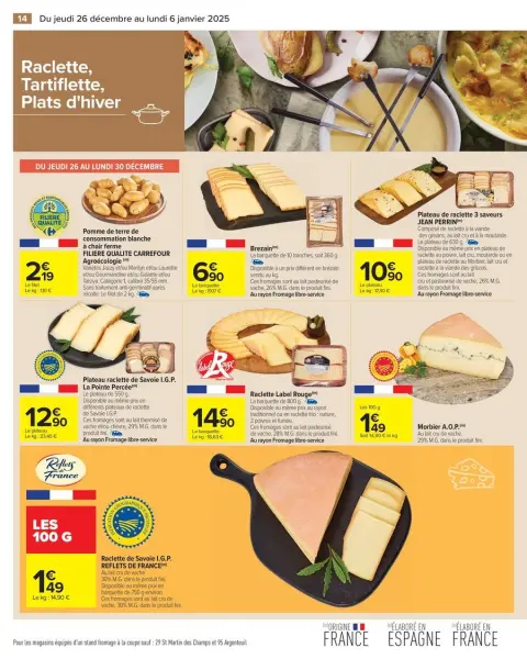 Carrefour France Offers from 26 December to 6 January 2025 - 50% ON THE 2ND PRODUCT - Page 20