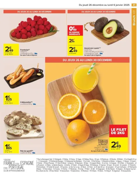 Carrefour France Offers from 26 December to 6 January 2025 - 50% ON THE 2ND PRODUCT - Page 47