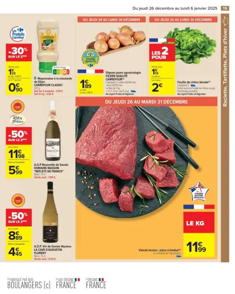 Carrefour France Offers from 26 December to 6 January 2025 - 50% ON THE 2ND PRODUCT - Page 25