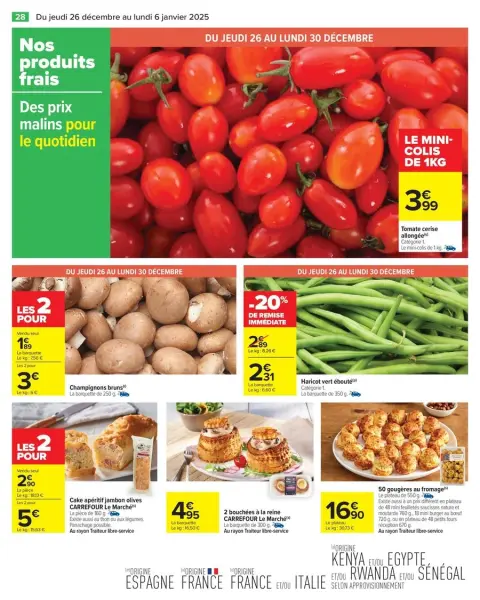 Carrefour France Offers from 26 December to 6 January 2025 - 50% ON THE 2ND PRODUCT - Page 34