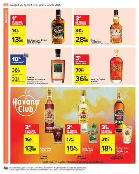Carrefour France Offers from 26 December to 6 January 2025 - 50% ON THE 2ND PRODUCT - Page 68