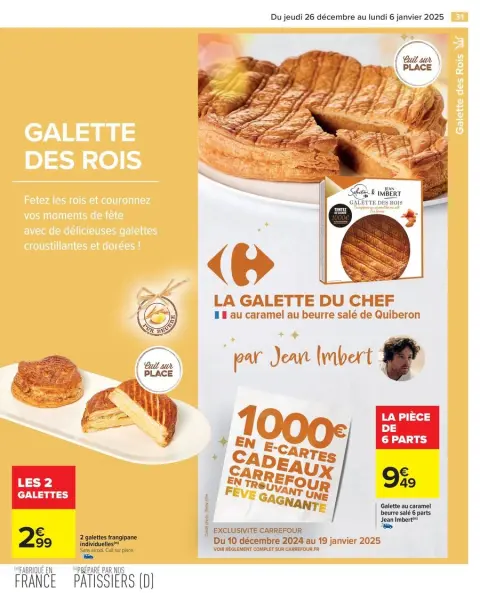 Carrefour France Offers from 26 December to 6 January 2025 - 50% ON THE 2ND PRODUCT - Page 37