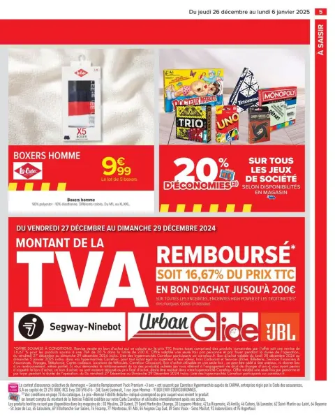 Carrefour France Offers from 26 December to 6 January 2025 - 50% ON THE 2ND PRODUCT - Page 11