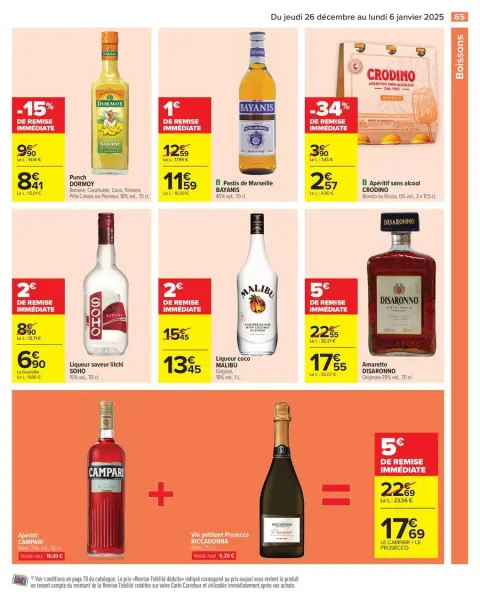 Carrefour France Offers from 26 December to 6 January 2025 - 50% ON THE 2ND PRODUCT - Page 71