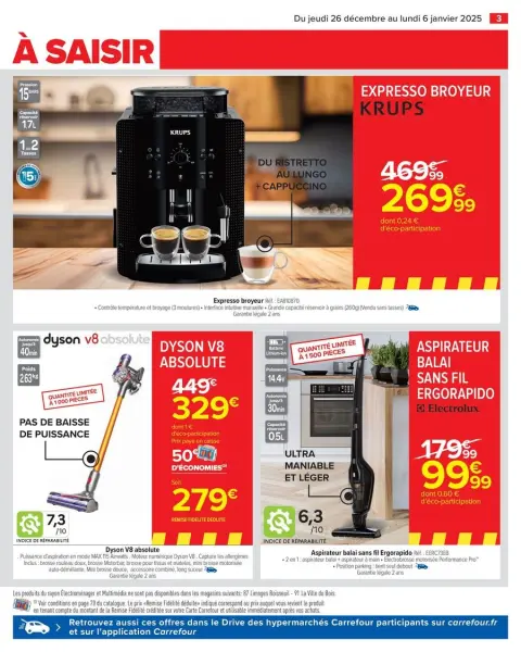 Carrefour France Offers from 26 December to 6 January 2025 - 50% ON THE 2ND PRODUCT - Page 9