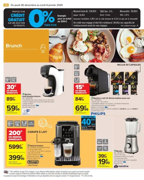 Carrefour France Offers from 26 December to 6 January 2025 - 50% ON THE 2ND PRODUCT - Page 60