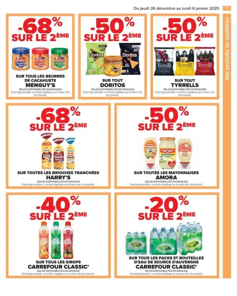 Carrefour France Offers from 26 December to 6 January 2025 - 50% ON THE 2ND PRODUCT - Page 13