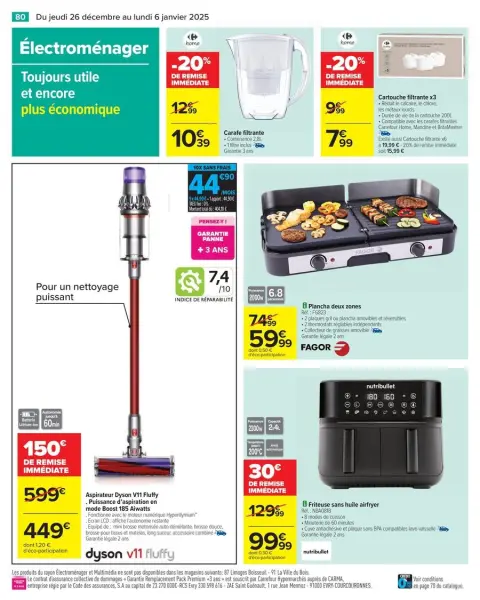 Carrefour France Offers from 26 December to 6 January 2025 - 50% ON THE 2ND PRODUCT - Page 86