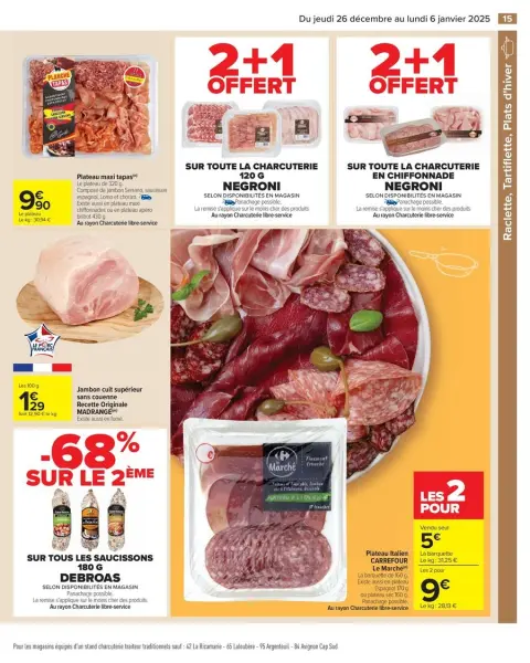 Carrefour France Offers from 26 December to 6 January 2025 - 50% ON THE 2ND PRODUCT - Page 21