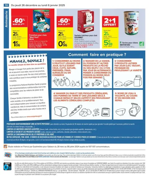 Carrefour France Offers from 26 December to 6 January 2025 - 50% ON THE 2ND PRODUCT - Page 76
