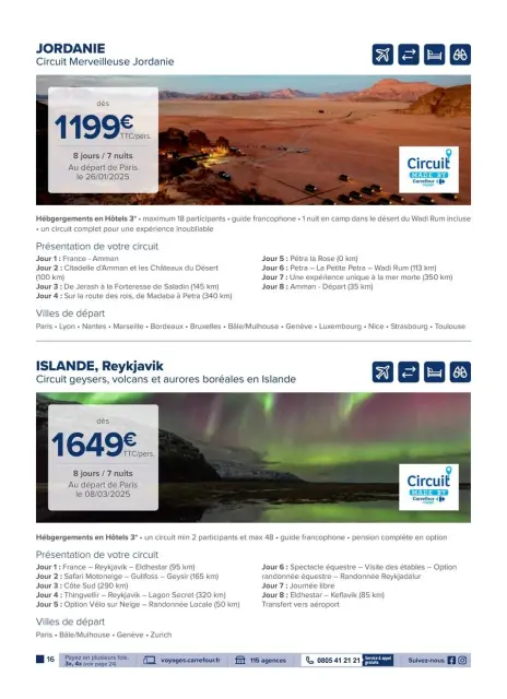 Carrefour France Offers from 16 December to 28 February 2025 Travel Offers - Page 16