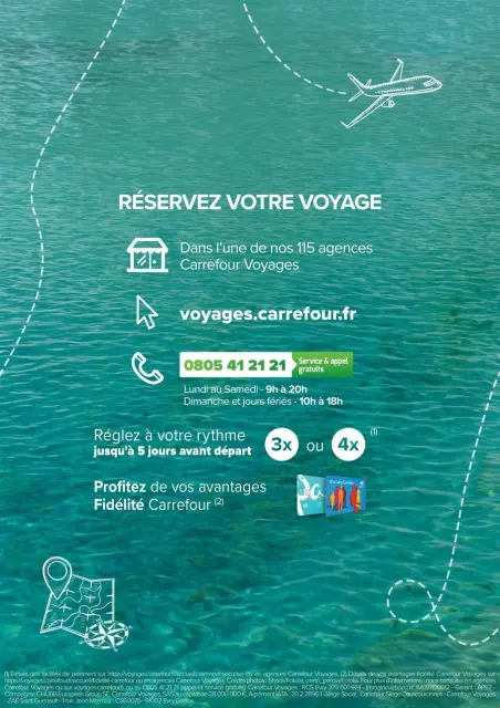 Carrefour France Offers from 16 December to 28 February 2025 Travel Offers - Page 27