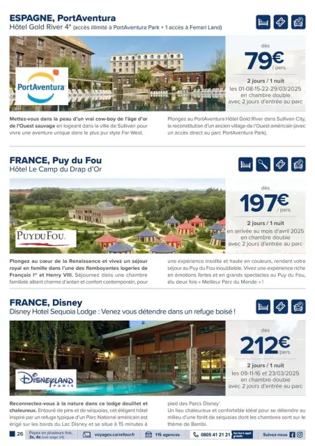 Carrefour France Offers from 16 December to 28 February 2025 Travel Offers - Page 26