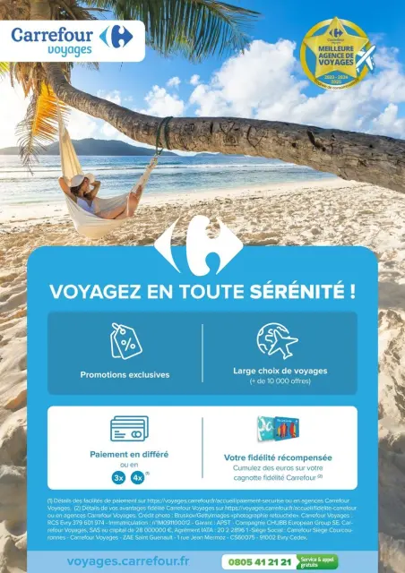 Carrefour France Offers from 16 December to 28 February 2025 Travel Offers - Page 2