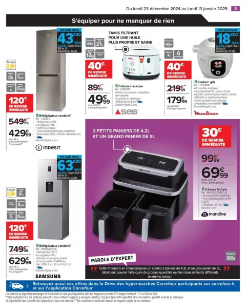 Carrefour France Offers from 23 December to 13 January 2025 START THE YEAR WITH THE LATEST DEALS - Page 7