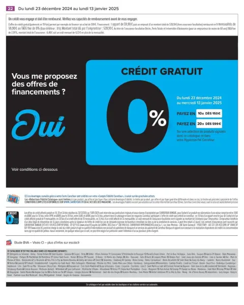 Carrefour France Offers from 23 December to 13 January 2025 START THE YEAR WITH THE LATEST DEALS - Page 26