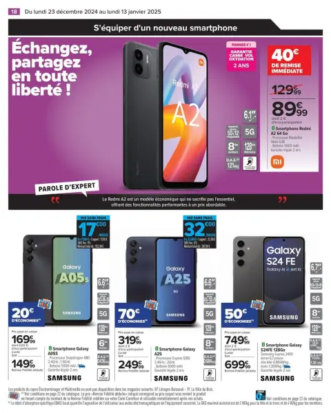 Carrefour France Offers from 23 December to 13 January 2025 START THE YEAR WITH THE LATEST DEALS - Page 22