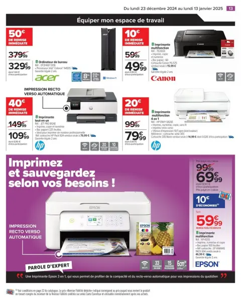 Carrefour France Offers from 23 December to 13 January 2025 START THE YEAR WITH THE LATEST DEALS - Page 17