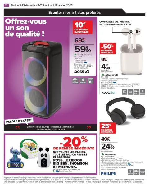 Carrefour France Offers from 23 December to 13 January 2025 START THE YEAR WITH THE LATEST DEALS - Page 16