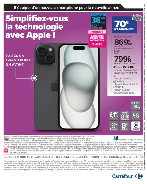Carrefour France Offers from 23 December to 13 January 2025 START THE YEAR WITH THE LATEST DEALS - Page 2