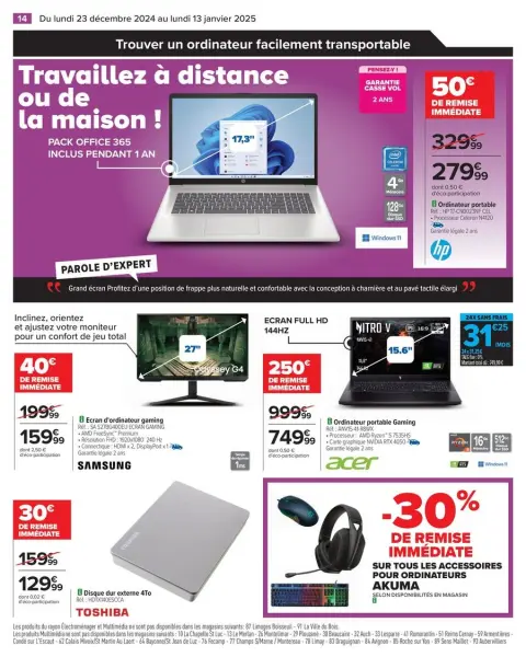Carrefour France Offers from 23 December to 13 January 2025 START THE YEAR WITH THE LATEST DEALS - Page 18