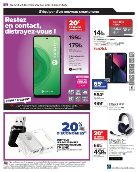 Carrefour France Offers from 23 December to 13 January 2025 START THE YEAR WITH THE LATEST DEALS - Page 20
