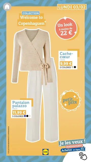 Offres Lidl France de 19 novembre à 23 février 2025 Offres Lookbook - Page 21