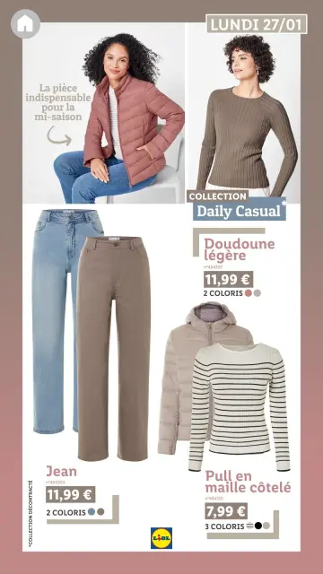 Offres Lidl France de 19 novembre à 23 février 2025 Offres Lookbook - Page 18