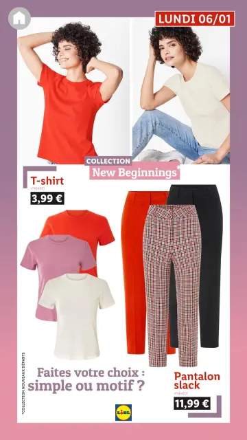 Offres Lidl France de 19 novembre à 23 février 2025 Offres Lookbook - Page 16