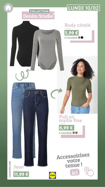 Offres Lidl France de 19 novembre à 23 février 2025 Offres Lookbook - Page 23